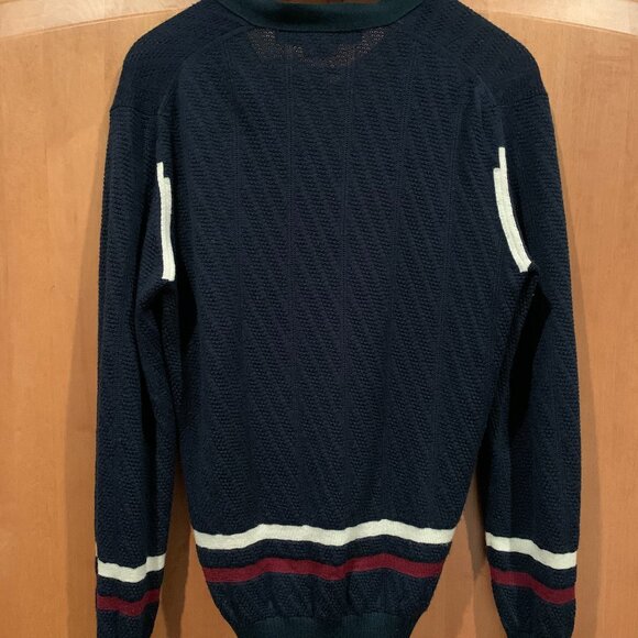 Junya Watanabe MAN Comme des Garcons navy cardigan size M - Picture 2 of 5